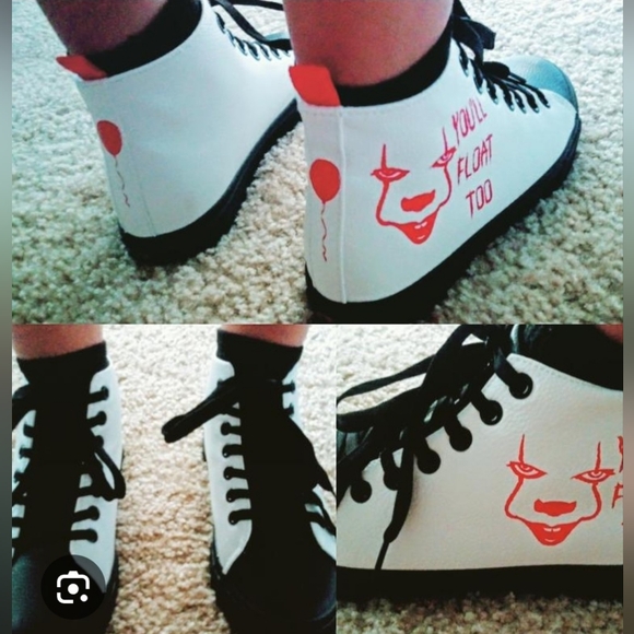 IT You'll Float Too Hi-Top Sneakers - Picture 14 of 14